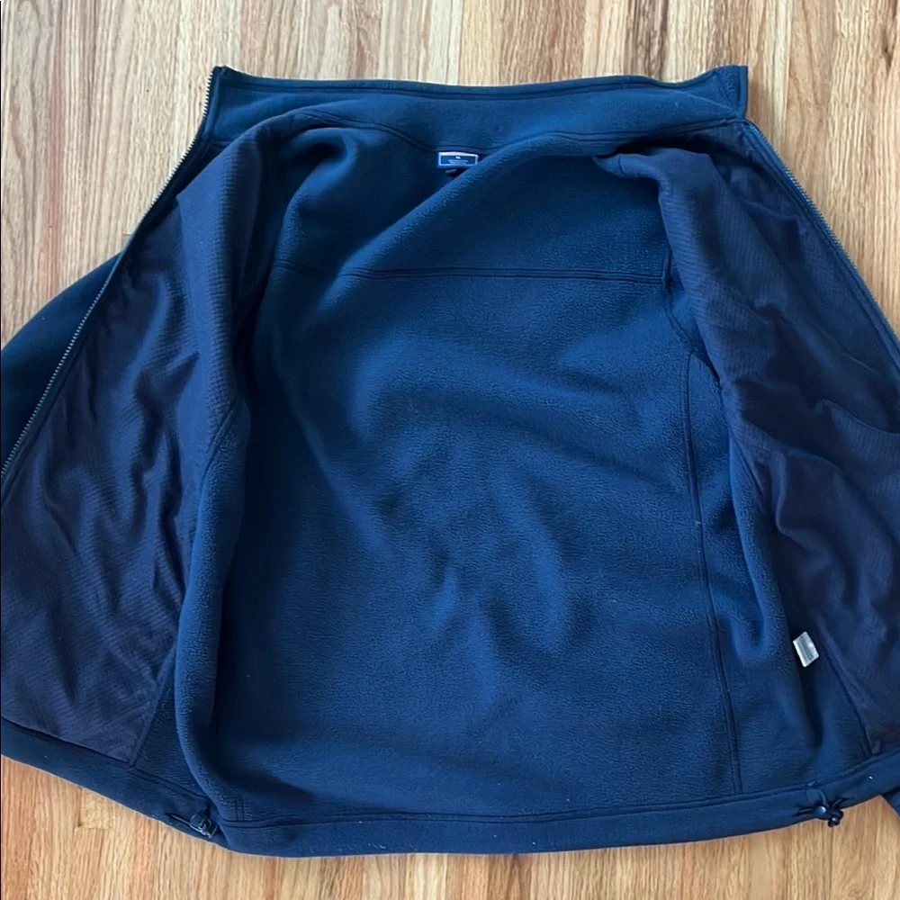 Vineyard Vines Navy Fleece Jacket - Picture 6 of 8